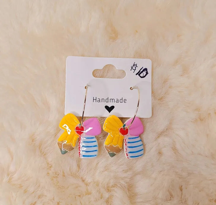 Teacher Bow Earrings