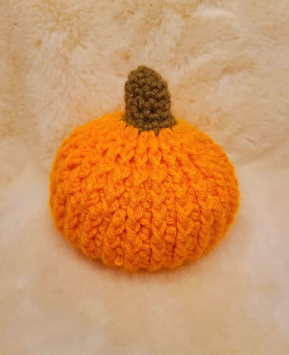 Handmade Crochet Medium Pumpkin