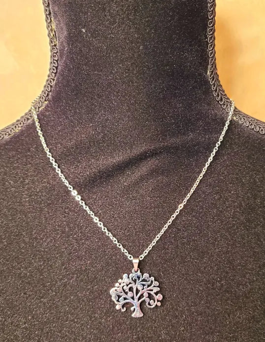 Tree of Life Silver Necklace