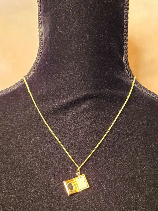 Gold Locket Necklace