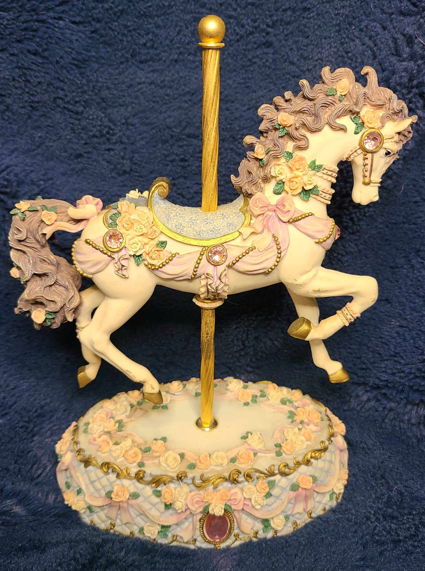 Big Carousel Horse on Stand