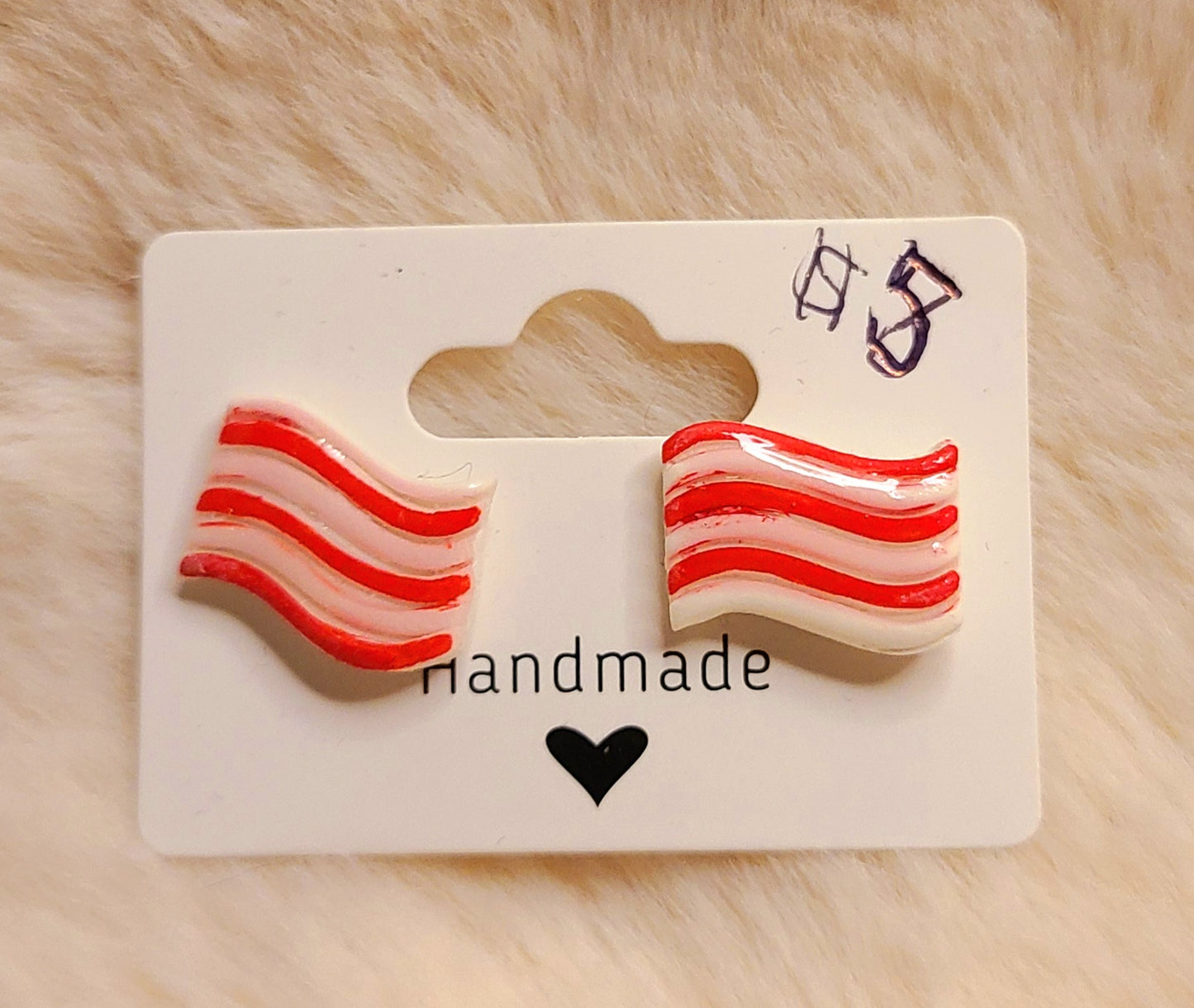 Handmade Flag Earrings