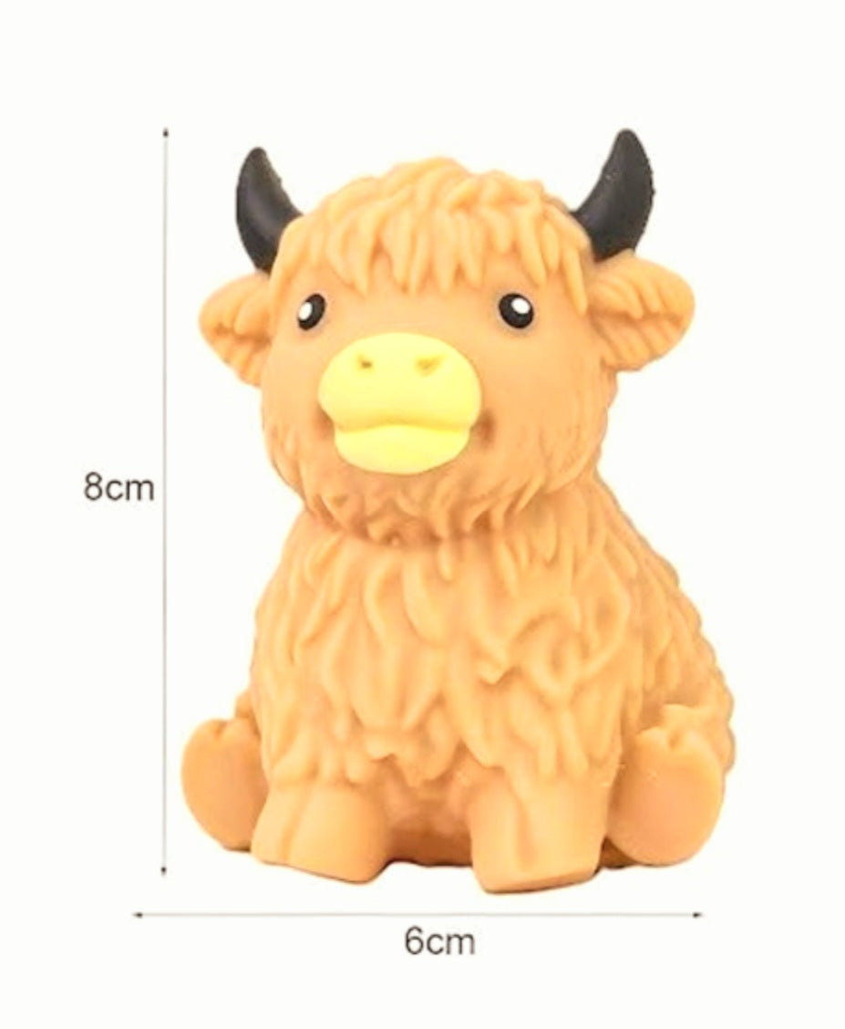 Highland Cows Squishy Toys