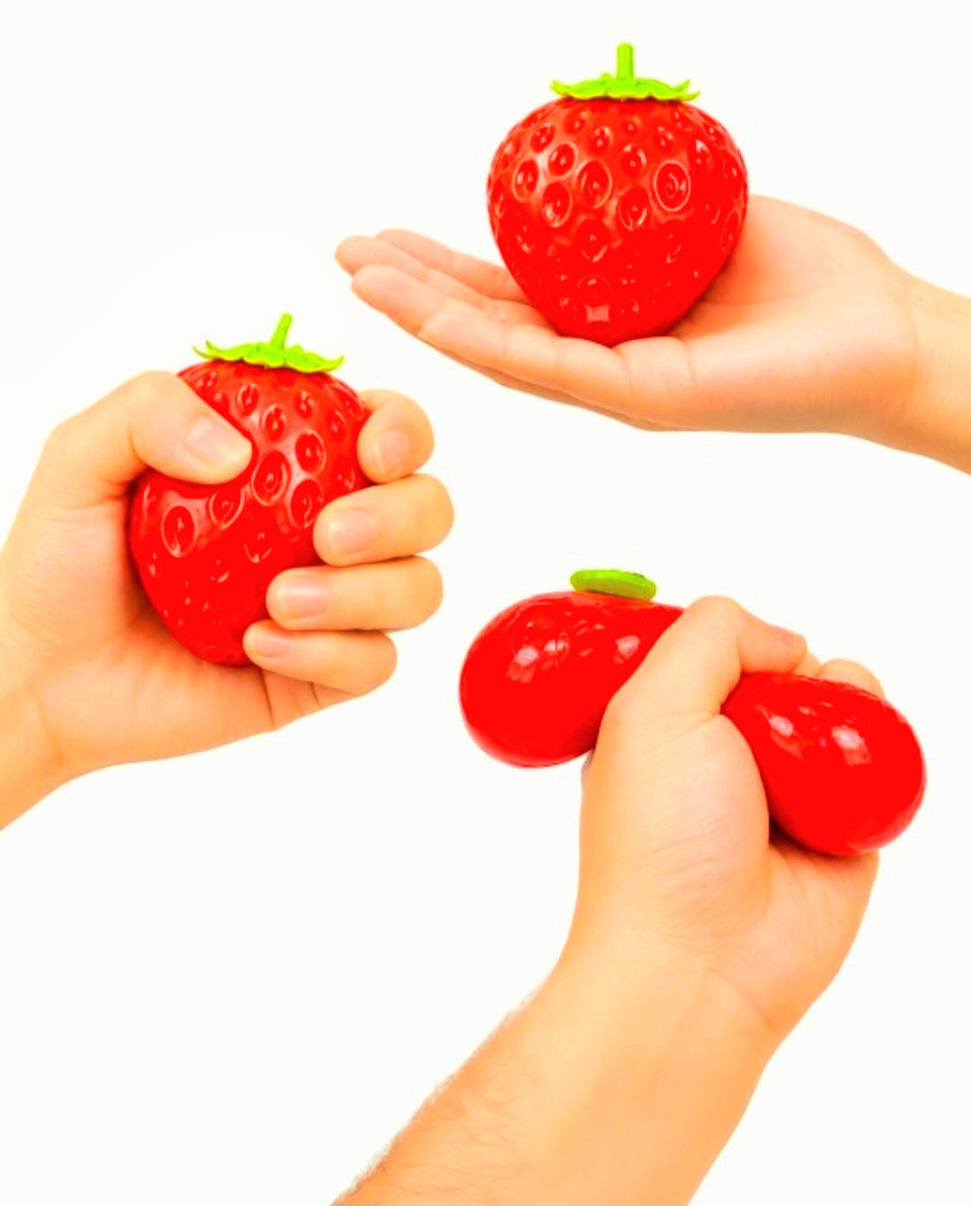 Strawberry Squishy Stress Relieving Toy