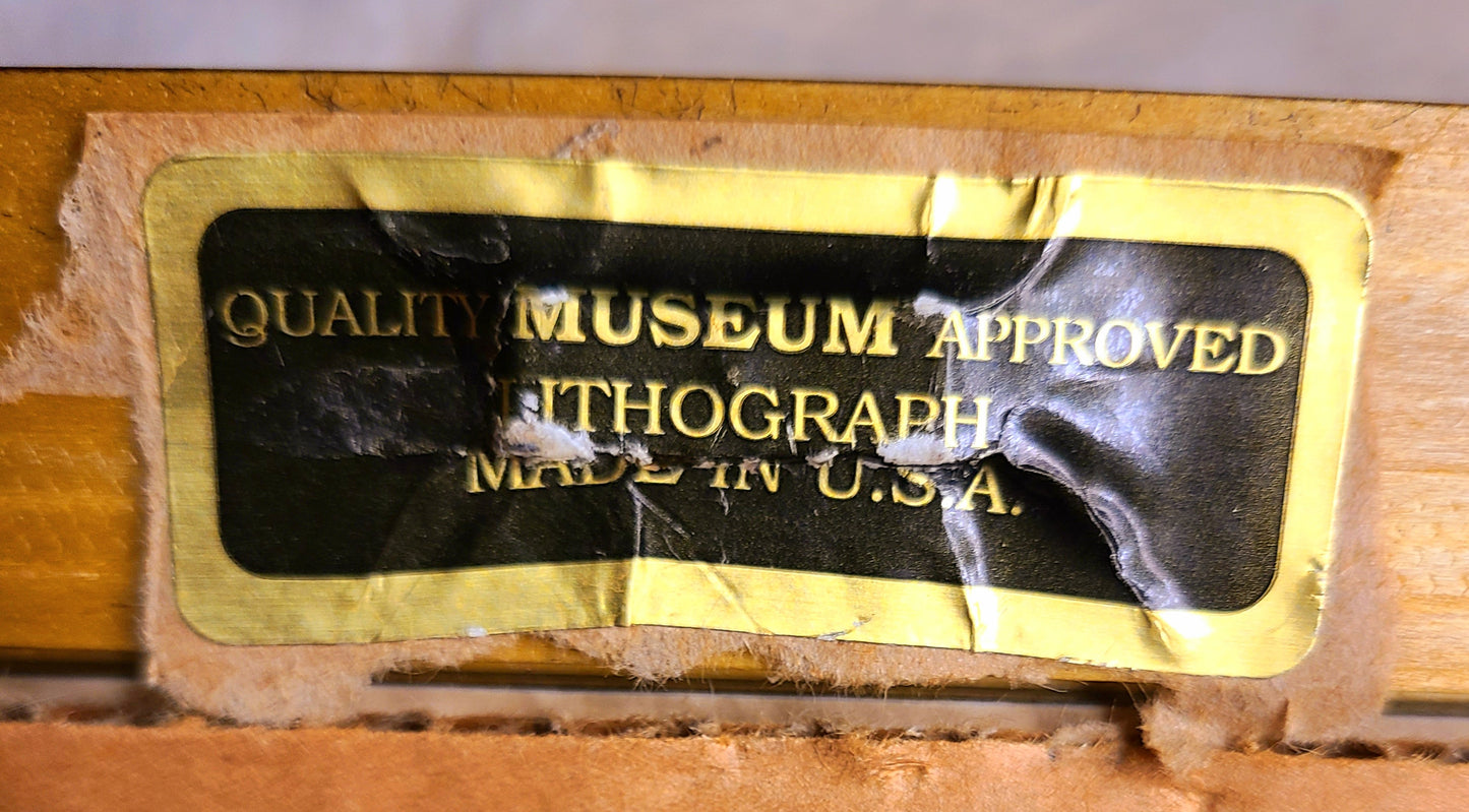 Museum Quality Framed Art Print of Claude Monet "Path in the lle Saint-Martin" Painting