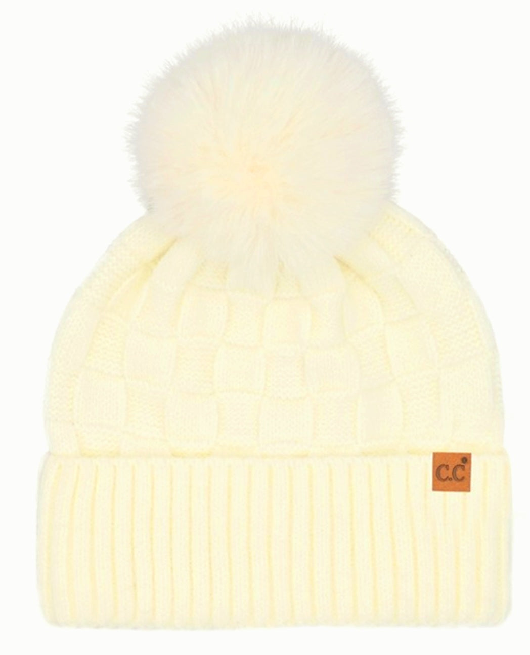 C.C. Ivory Beanie