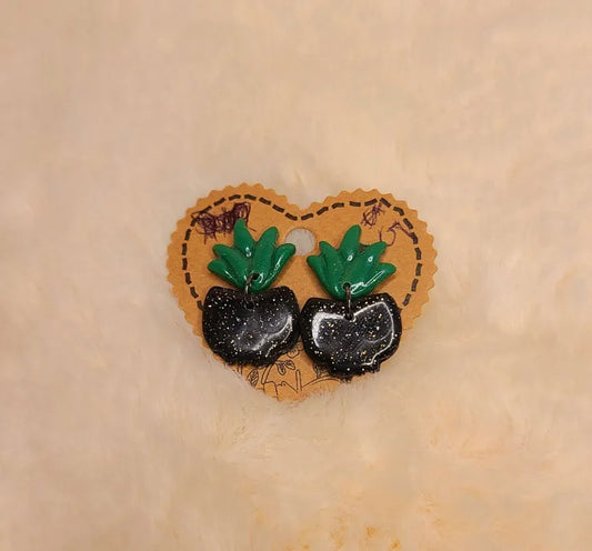 Handmade Turnip Earrings
