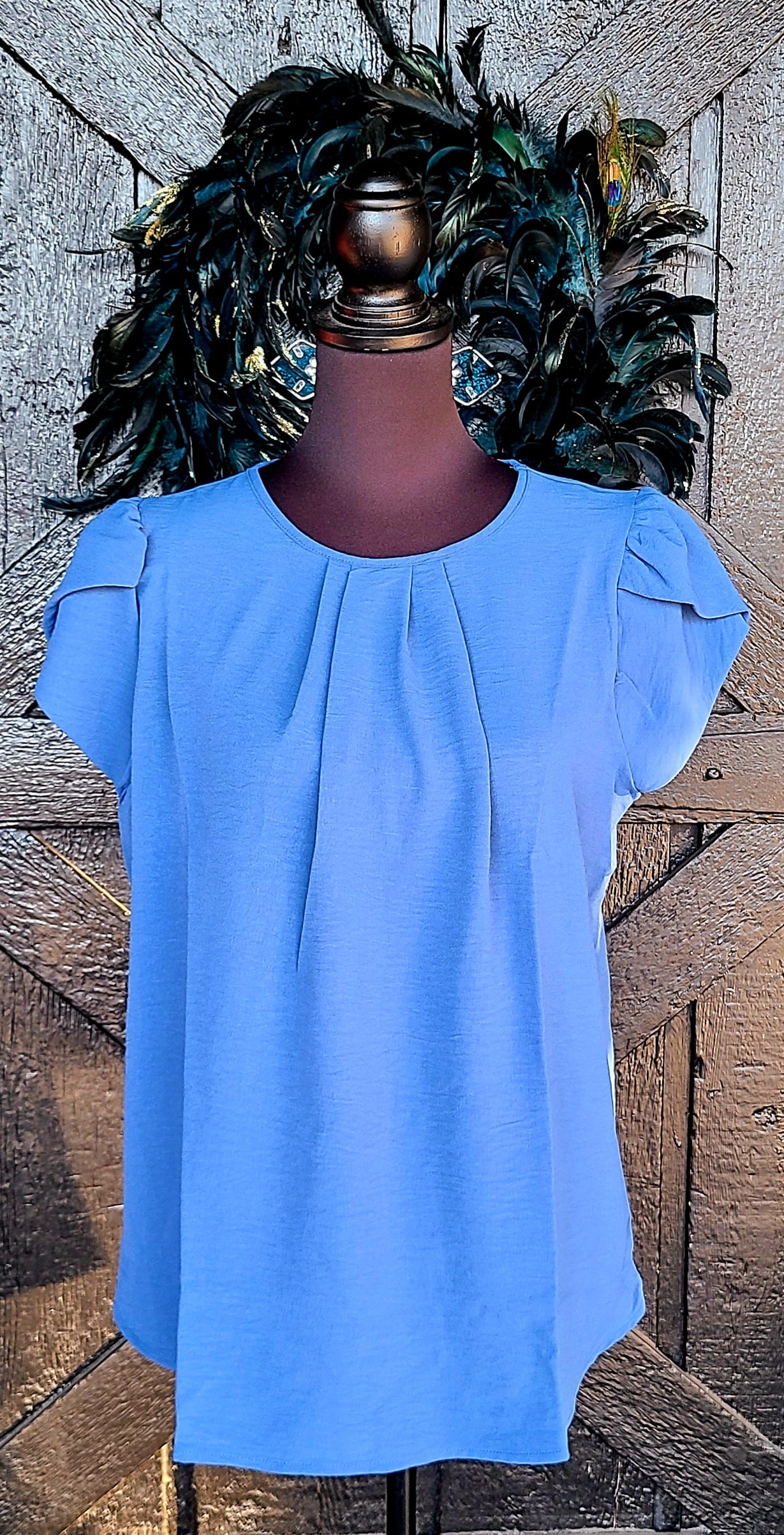 Blue Tulip Sleeve Top