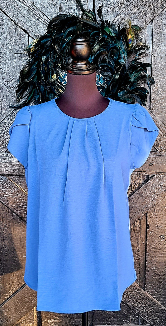 Blue Tulip Sleeve Top