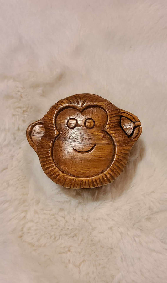 Handmade Wooden Monkey Puzzle Box