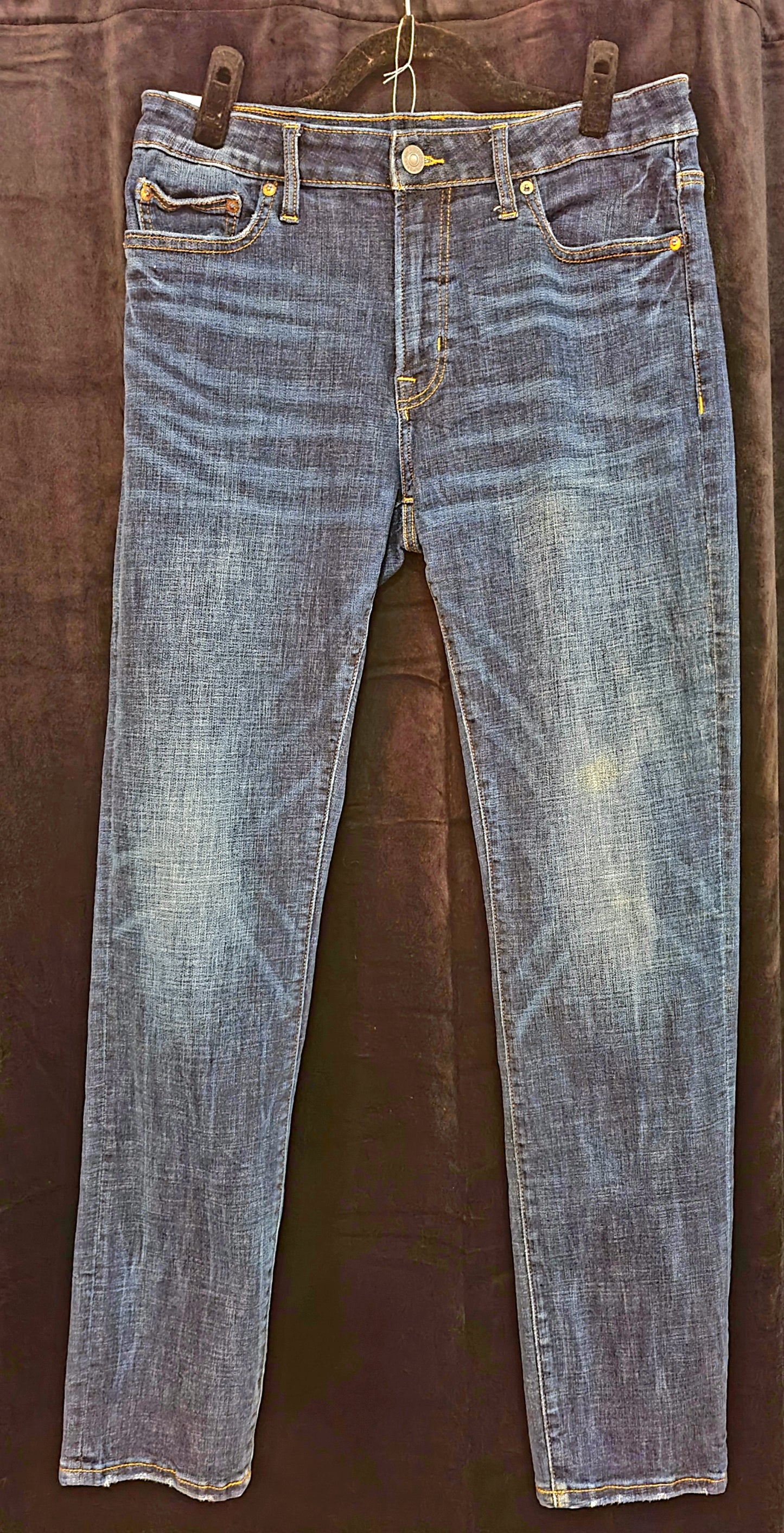American Eagle Dark Wash Slim Straight Jeans Size 16