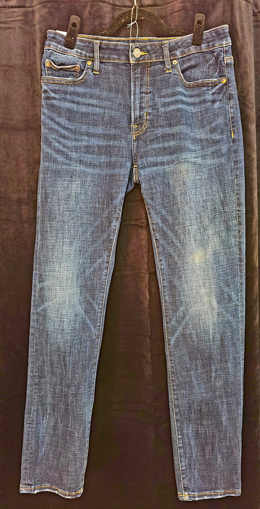 American Eagle Dark Wash Slim Straight Jeans Size 16
