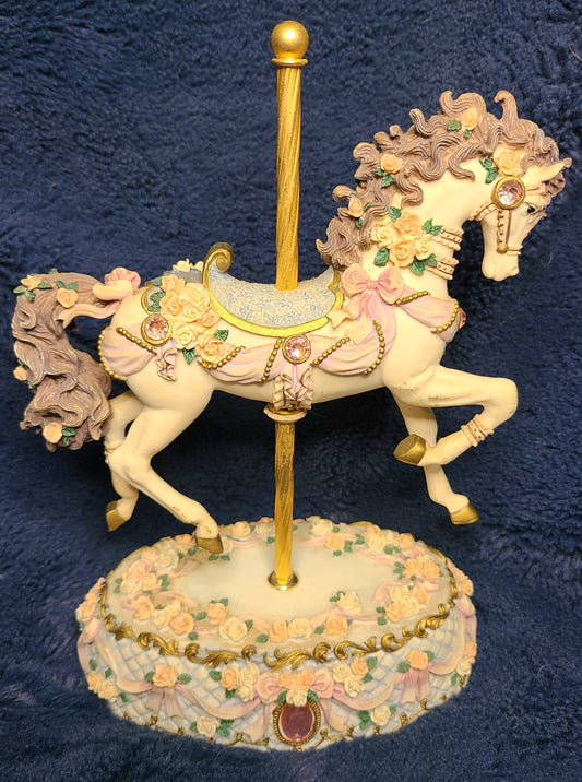 Big Carousel Horse on Stand