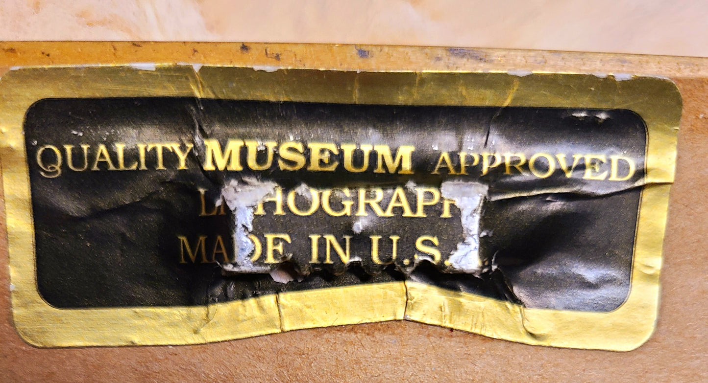 Museum Quality Framed Art Print of Claude Monet "The Parc Monceau" Landscape Painting