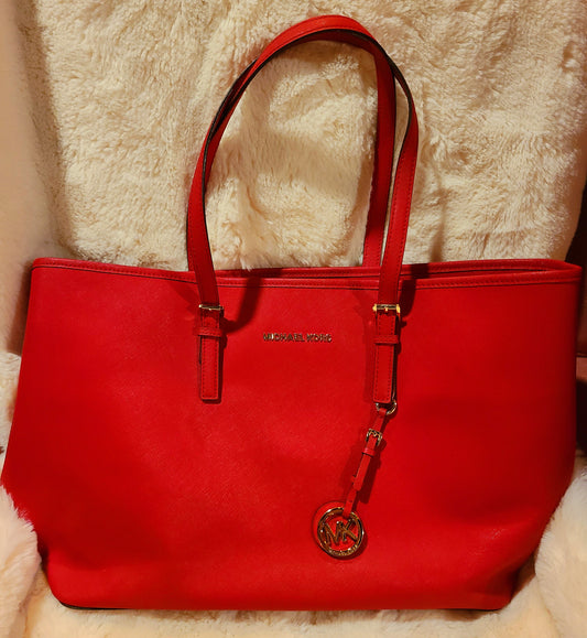 Gently Used Michael Kors Red Bag