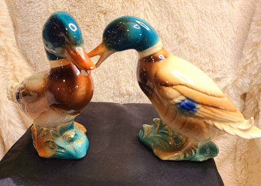 Vintage Set of 2 Royal Windsor Mallard Ducks