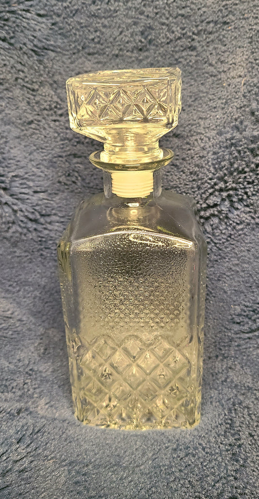Vintage Crystal Liquor Decanter