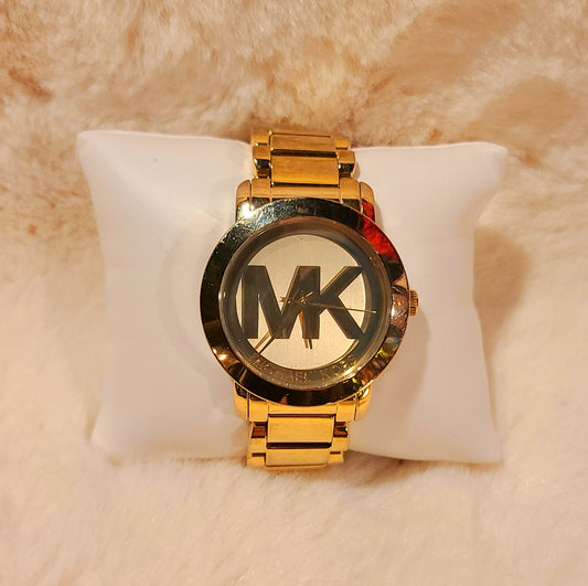 Michael Kors Runway Gold Over Stainless Women's Watch