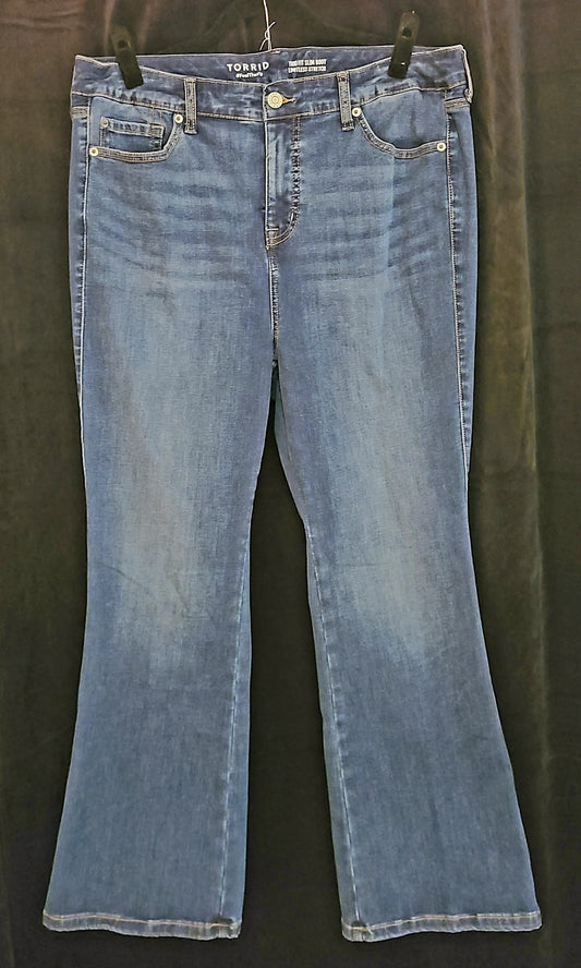 Torrid Limitless Stretch Bootcut Jeans Size 16/18