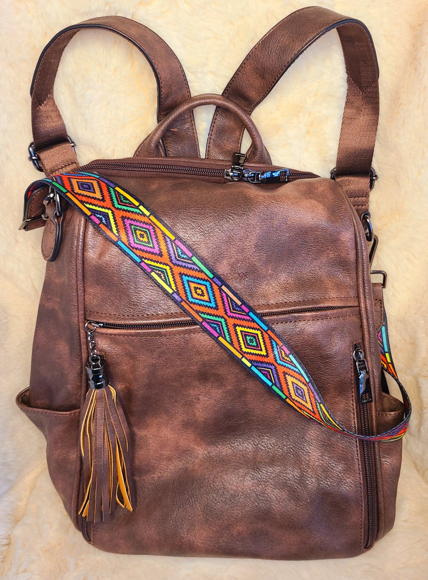 New Fadeon Genuine Leather Backpack