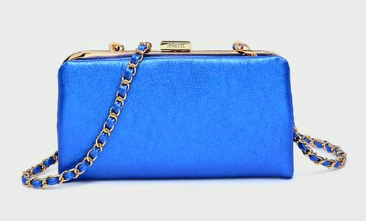 Jen and Co Blue Agate "Sue" Wallet Purse