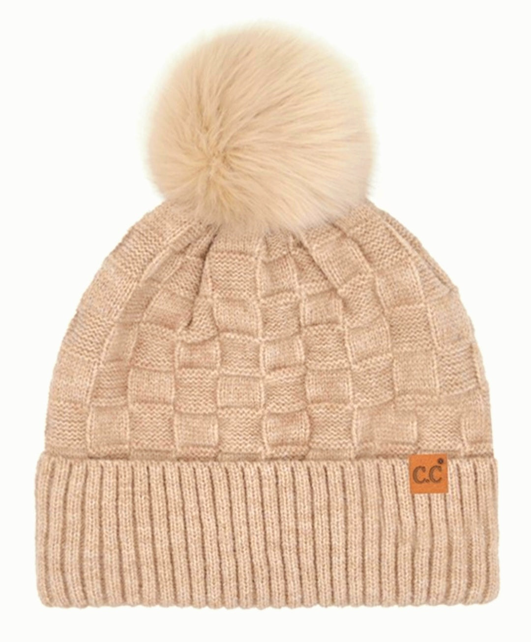 C.C. Beige Beanie