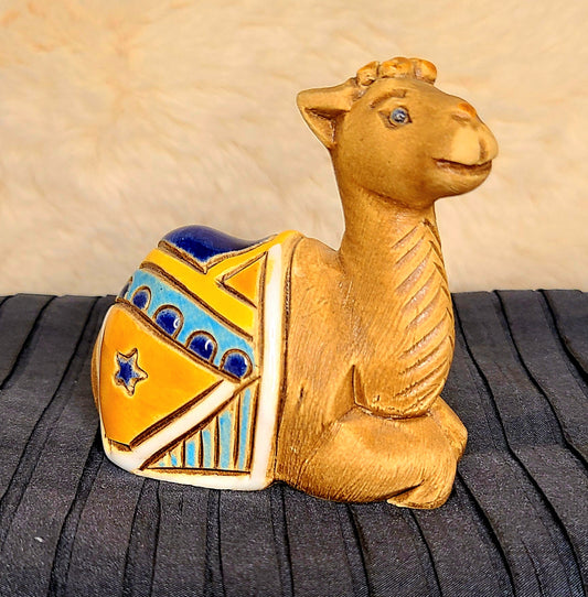 Artesonia Rinconada Camel-#2- Hand Sculpted Ceramic Art Piece Made in Uruguay
