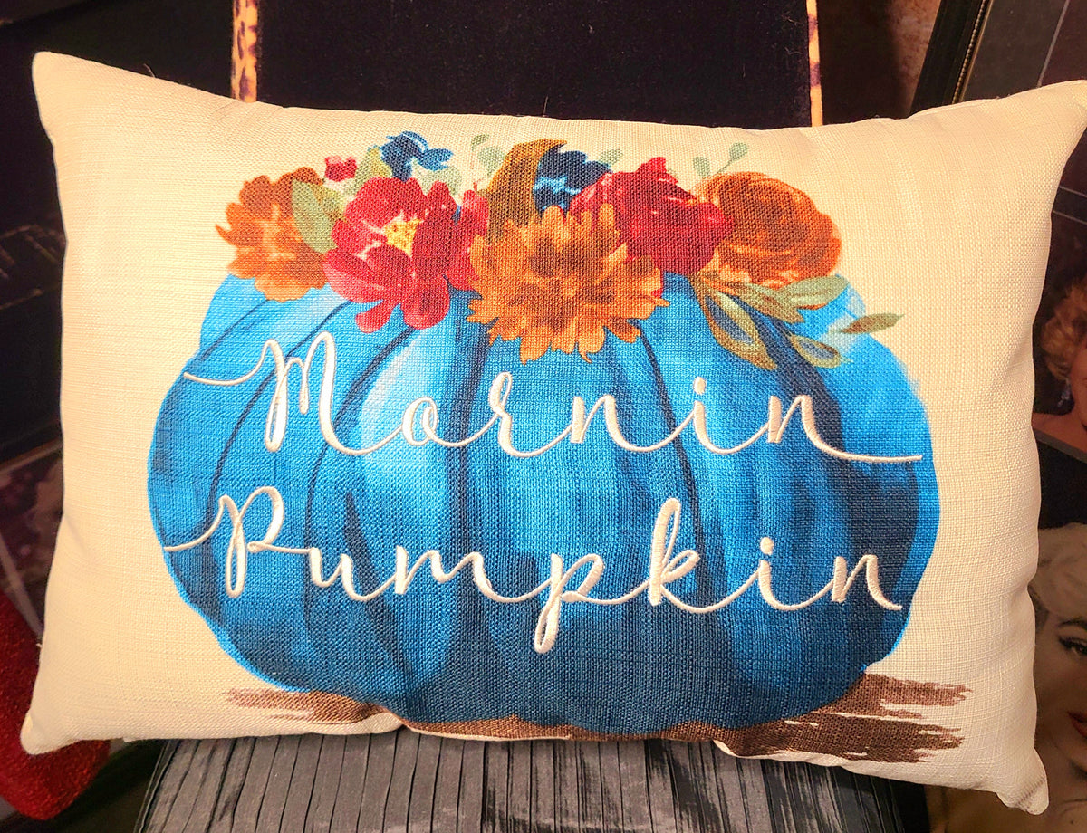Mornin Pumpkin Pillow